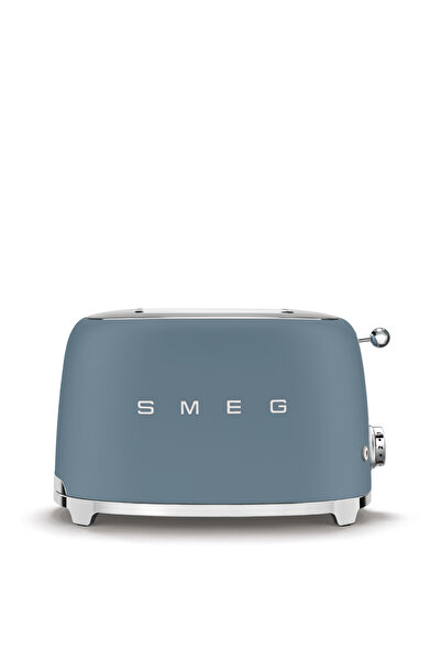 SMEG 50's Style 2-Slice Toaster, Storm Blue Matte