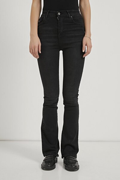 Arma Life Armalife 2334 High Waist Stretchy Spanish Leg Denim Women's Pants