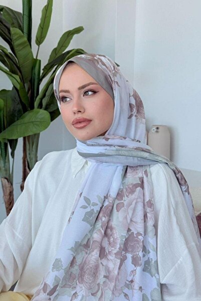 Şulemoda Giyim شال أكوا سوفت باللون الرمادي