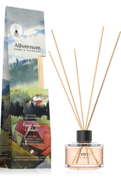 Allvernum Bețișoare parfumate cu difuzor Paradise Apple de la Podhale 50 ml