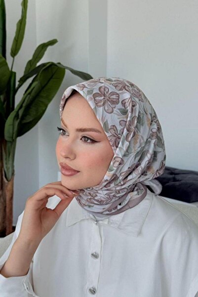 Şulemoda Giyim Μαλακό κασκόλ Meva Μπεζ