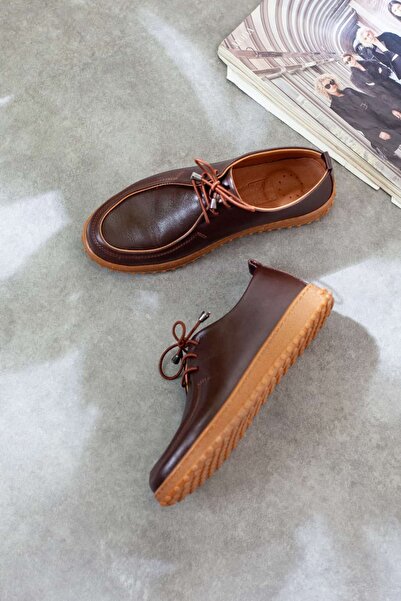 DERİMİSS Women's Genuine Leather Orthopedic Shoes, Women's Casual Shoes