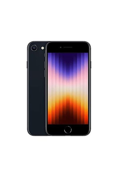 Apple Yenilenmiş IPHONE SE 2022 (3.Nesil) 128GB -C Kalite- Siyah