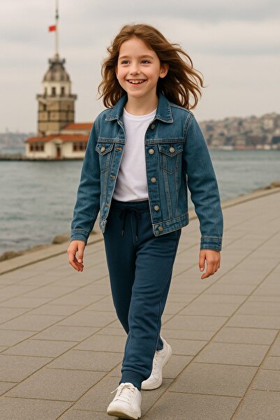 Cloise Indigo Comfort Plus |   Thick Winter Sweatpants with Pockets for Girls - Boys - Unisex