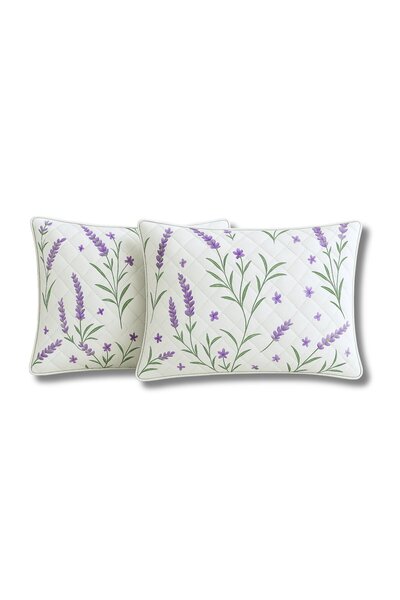 Somnart Set 2 Perne Matlasate Lavanda Confort 50X70 Cm