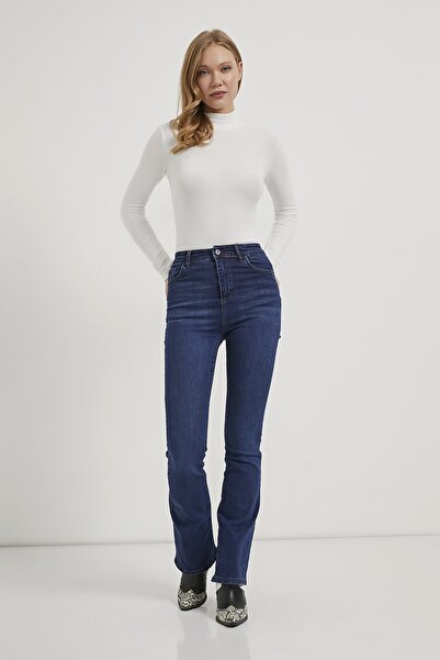 Arma Life Γυναικείο παντελόνι ARMALIFE 2334 με ψηλόμεσο ελαστικό τζιν ισπανικ...