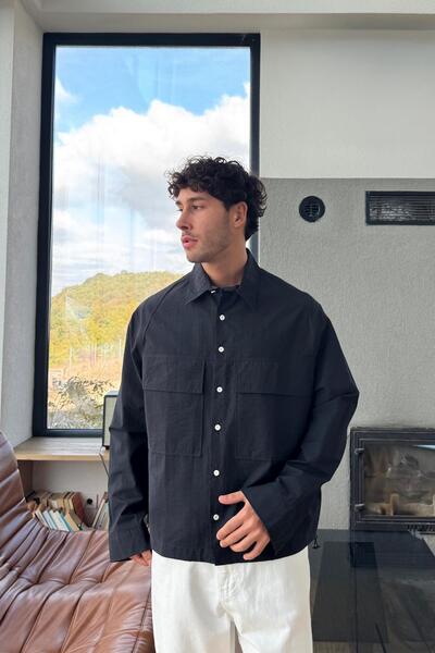 Flaw Wear Ultimo cămașă-jachetă neagră