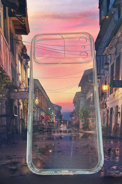 Evax (Tıpalı Şeffaf) iPhone 17 Pro Max Uyumlu Şarj Yeri Tıpalı Köşe Korumalı ...