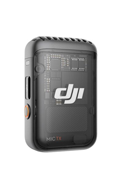 DJI Mic 2 2 Kişilik Kompakt Dijital Kablosuz Mikrofon Sistemi (2 TX+1 RX+Şarj Kutusu)