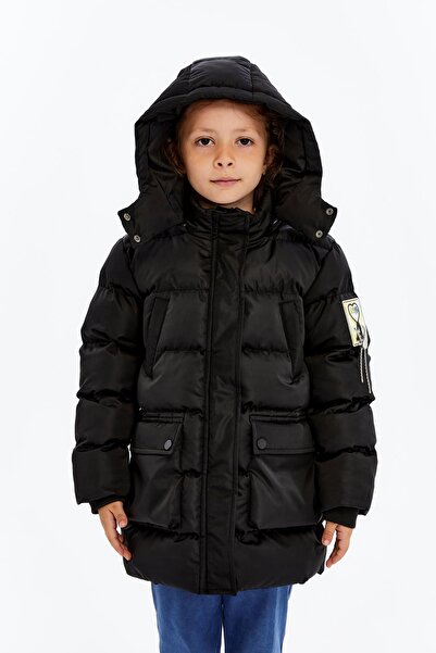 Benittokids Girl's Thick Winter Hooded Coat 51349