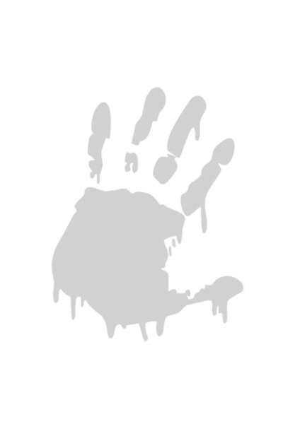 Orafol Hand Decorative Sticker for Wall, Glass and Car, 19x19 cm, White