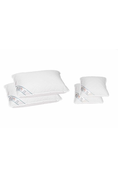Somnart Set 2 Perne 50X70 Cm Si 2 Perne 40X40 Cm Hypoallergenicmed, Microfibra Matlasata