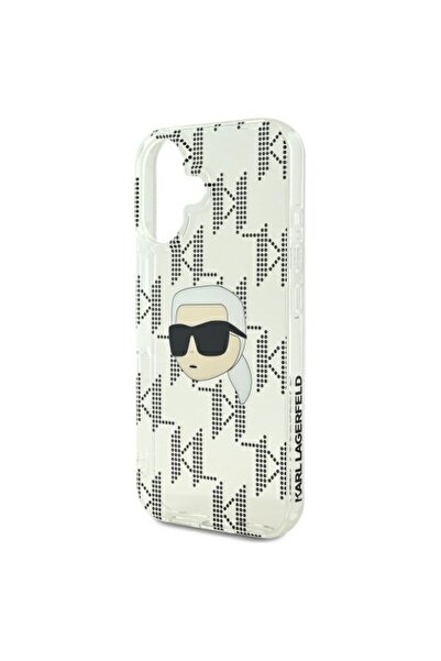 Karl Lagerfeld Case for IPhone 16, IML Luxury - Transparent