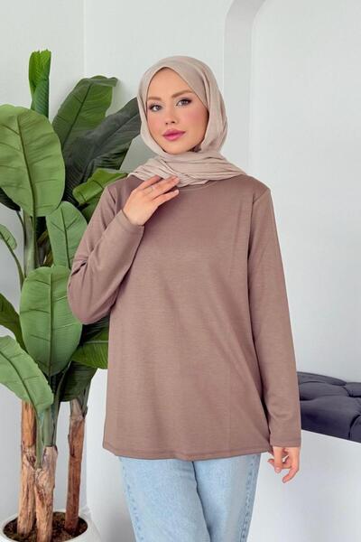 Şulemoda Giyim Βαμβακερό μακρυμάνικο εσώρουχο βιζόν