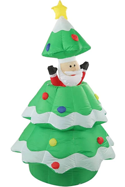 OEM Bradut gonflabil - Mos Craciun iese din brad