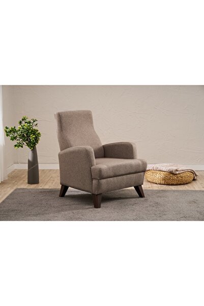 Rabi Aly Serisi Tekli Koltuk Kahve Arzilla