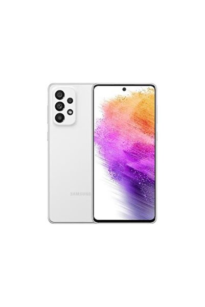 Samsung Yenilenmiş GALAXY A73 128GB -C Kalite- Beyaz