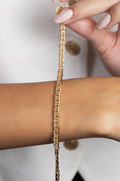 Elika Silver Women's Chain Model Bracelet