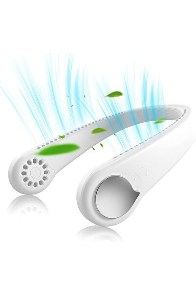 Fipka مروحة رقبة محمولة | مراوح تبريد شخصية محمولة تعمل بمنفذ USB، مروحة تبريد معلقة للرقبة، مروحة رأس