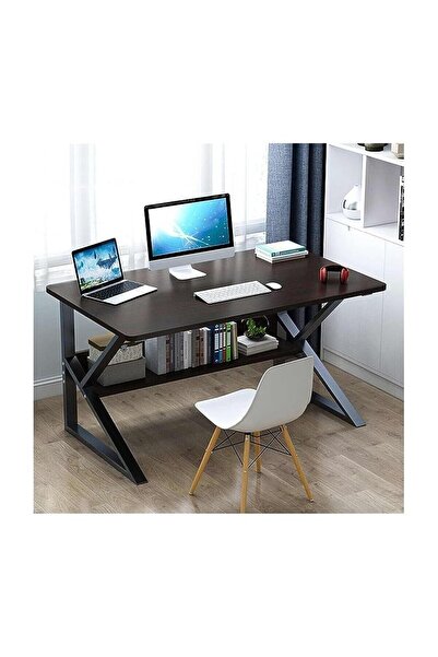 JollyMag Herný stôl, písací stôl s policou hnedý, 80x40 cm, JollyMag, STL04CZ