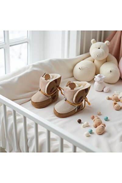 OEM Botosei pufosi de interior pentru bebe, talpa anti-alunecare, 31152-25