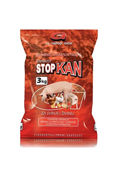 Gebi Supplement to Prevent Behavioral Disorders in Birds and Pigs, Stops Cannibalism, Vitamin-Enriched Pr