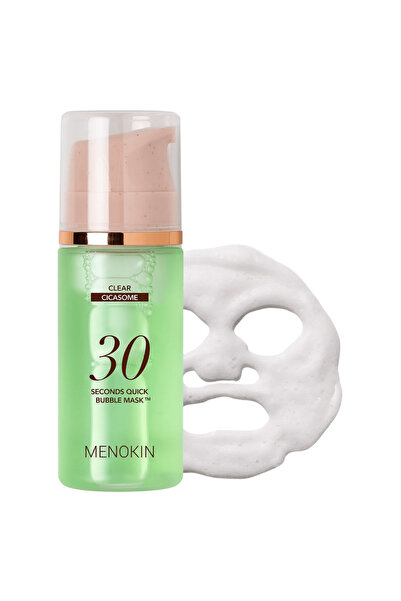 Menokin Mască cu balsam CLEAR Soothing Bubble 95 ml