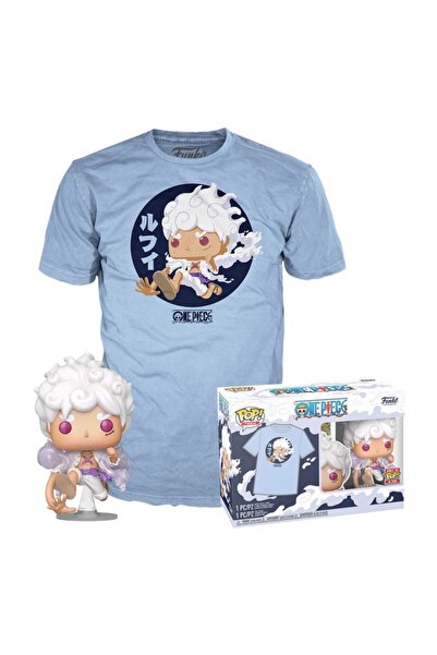 Funko One Piece POP! & Tee Box Luffy Fifth Gear Size L