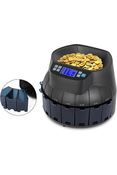 Fipka آلة عد العملات المعدنية JFZCBXD، 45 واط، عداد عملات معدنية أوتوماتيكي إلكتروني، 500-1000 عملة معدنية