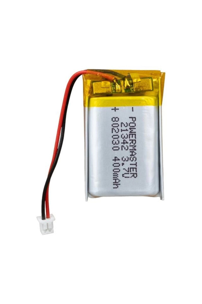 Powermaster 802030 3.7 Volt 400 Mah Lityum Polimer Pil