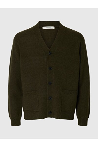 Selected Homme Strickjacke Wollmix