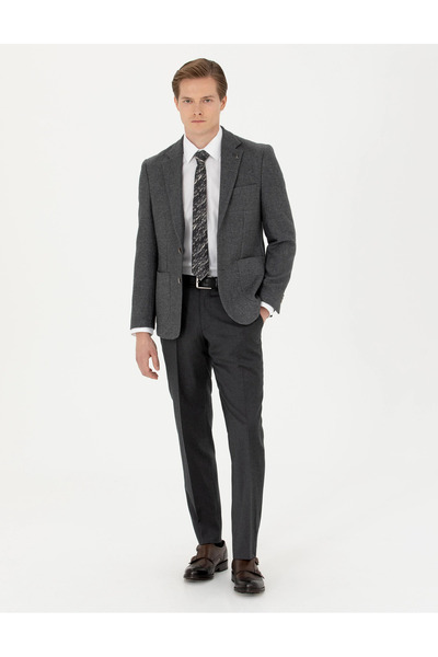 Cacharel Men's Slim Fit Jacket - Anthracite