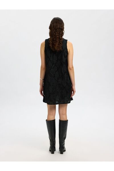 Selected Femme Midikleid V-Ausschnitt