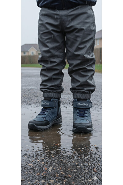 DB Erkek Çocuk Su Geçirmez Kaymaz Taban Cırtlı Bot