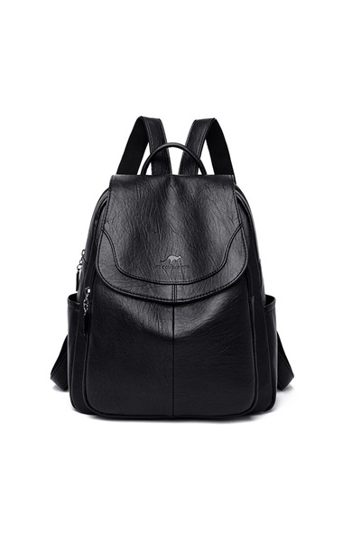 Store Kadın Deri Görünümlü Şık Sırt Çantası | Günlük & Klasik