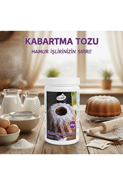Dr. Gusto Kabartma Tozu 200 gr – Mükemmel Kabarma, Kusursuz Kıvam