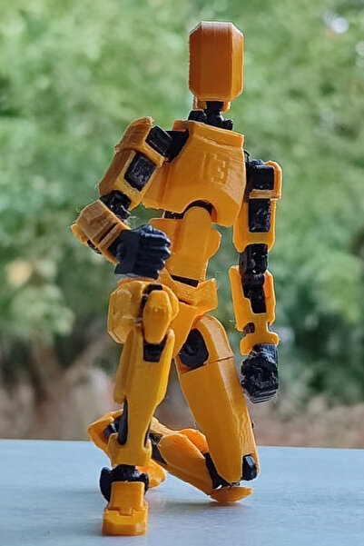 Grand TALİSMAN Oynar Eklemli Hareketli Robot Oyuncak Aksiyon Figürü 3D Baskı ...