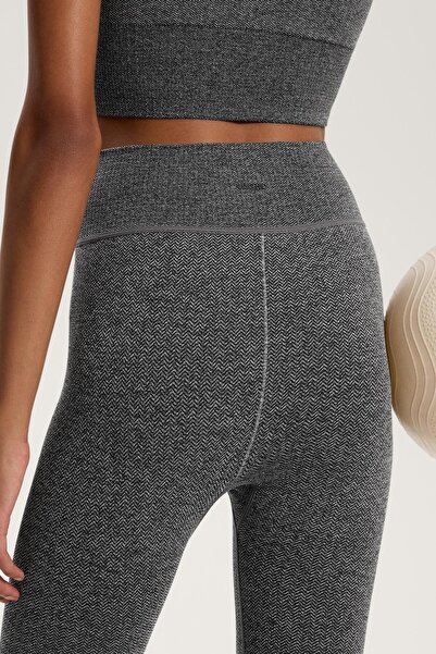 Oysho Seamless ankle-length leggings 65cm