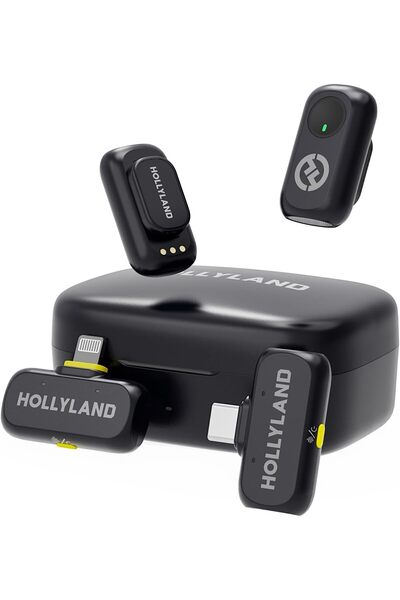 HollyLand LARK A1 Combo Wireless Microphone (Black)
