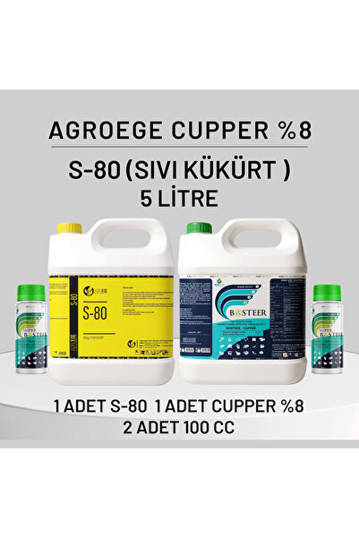 AGROEGE cupper % 8 - Sıvı kukurt s-80 5 LİTRE