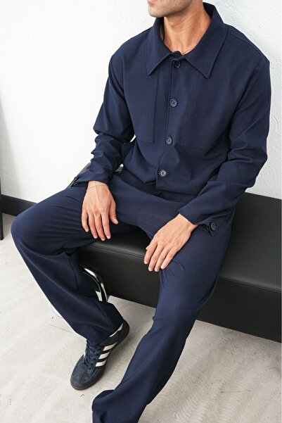 TÜZeMEN Jacket with Collar and Button Detail