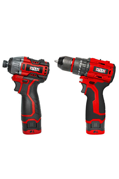Attlas 16’Lİ SET – ATBL 16 ID-202C + ATBL 16 PD-202C 16V 2x2.0Ah Çift Akülü - A0104097
