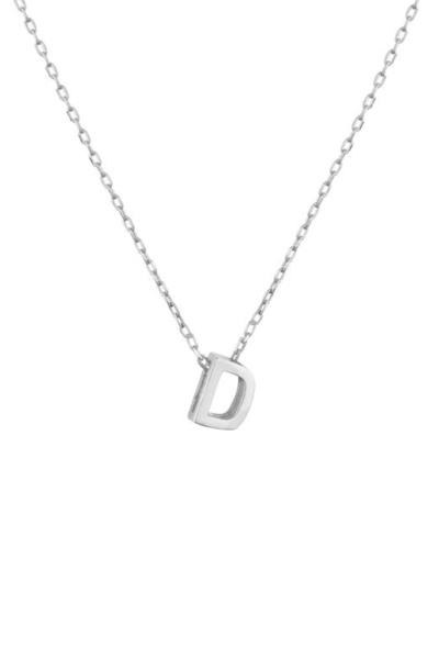 Gimora Kadın Mini D Harfli Kolye