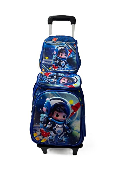 Dartonia 2-in-1 LED trolley bag for kids