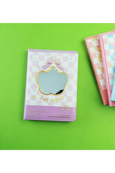 Gift Moda Notebook with Bow Mirror Cover