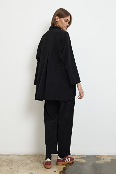 QANU Lilora Velvet Suit Black