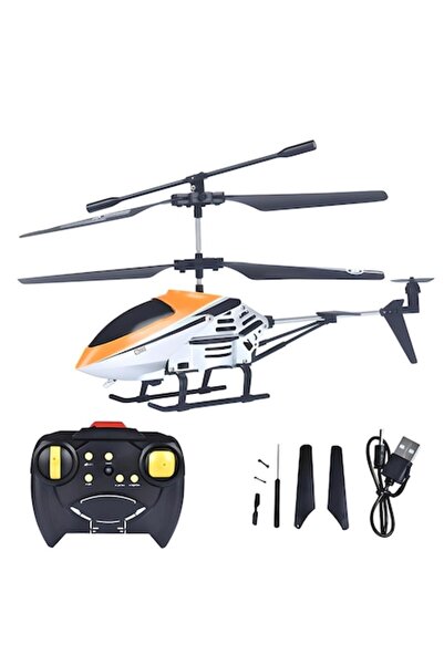 dalimag Хеликоптер с дистанционно управление и жироскоп, оранжев, +4 години