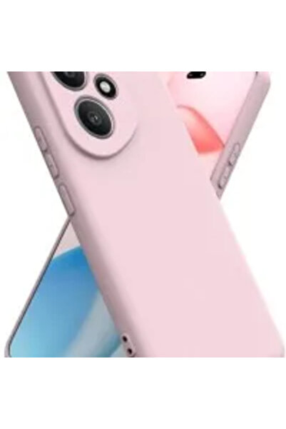 ALC MOBILE Carcasă subțire și moale la atingere, ALC Mobile, rezistentă la șocuri, compatibilă cu Honor 400 5G, TPU roz pal