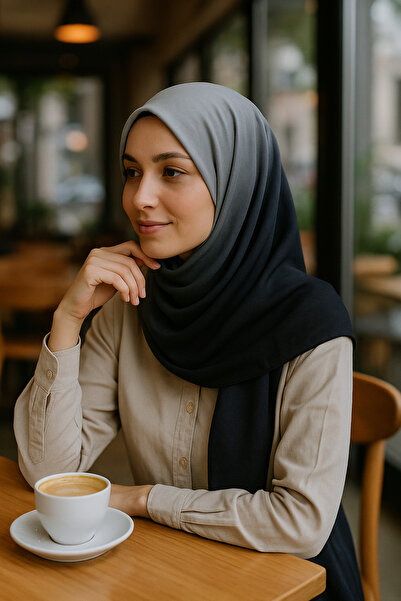 Onur Şal - Yeni Ürün Degrade Renk Geçişli Bambu Kıraşlı Şal Kullanımı Rahat M...