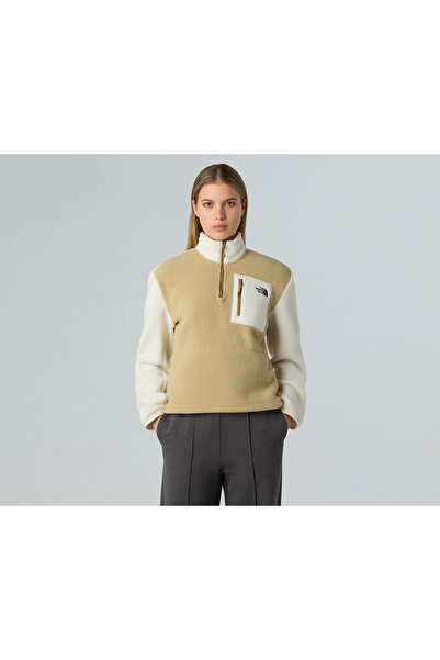 THE NORTH FACE M Yumiori 1/4 Zip Half Zipper Φούτερ με φερμουάρ, κατάλληλο για καθημερινή χρήση, χειμερινό φλις, πολύχρωμο